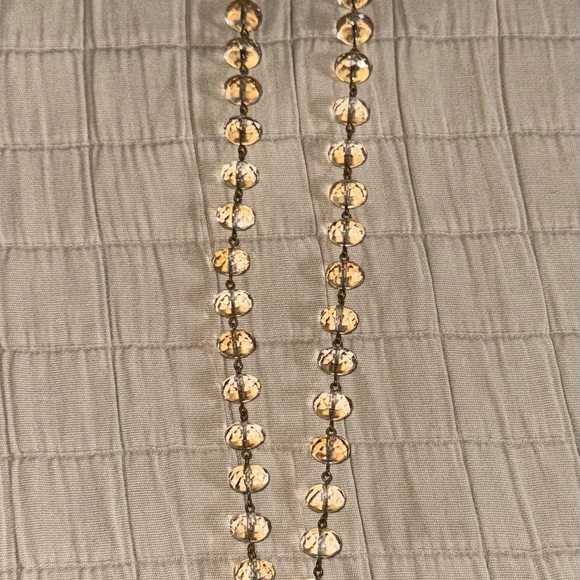 Bittersweet Designs Czech Citrine Necklace - Picture 3 of 4